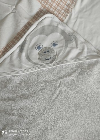 Beyaz Pastel Nakışlı Çocuk Uyku Örtüleri - Görsel 3