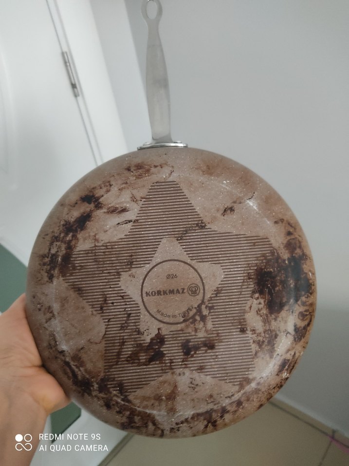 Gri Saplı Kahverengi Tava - Görsel 5