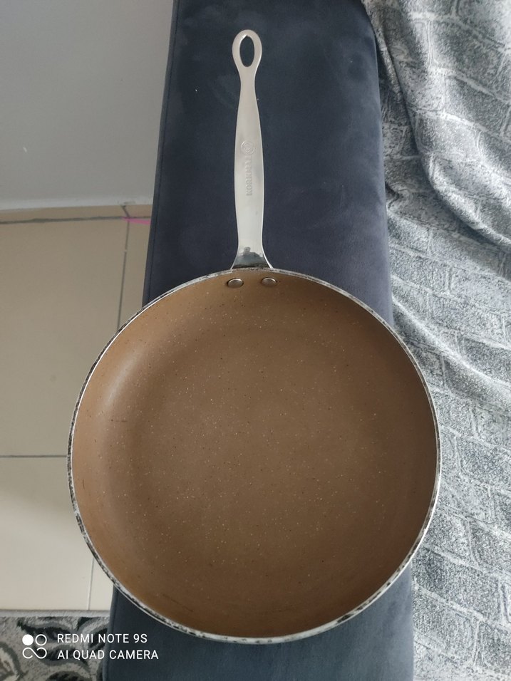 Gri Saplı Kahverengi Tava - Görsel 2