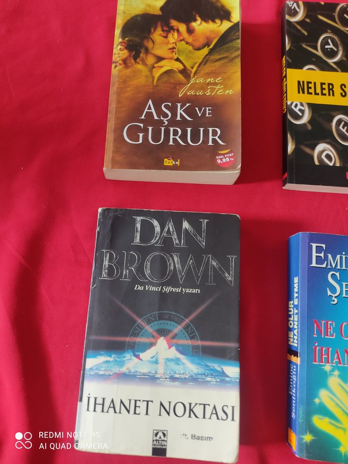 Dört Roman Kitabı Seti - Görsel 3