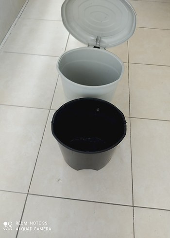 Gri Pedallı Sterilizatör Kovası - Görsel 2