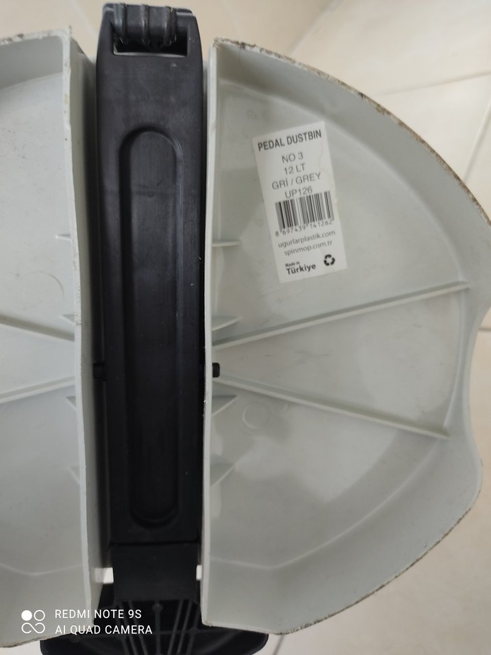 Gri Pedallı Sterilizatör Kovası - Görsel 5