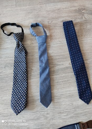 Vintage Gri Erkek Kravatı - Görsel 2