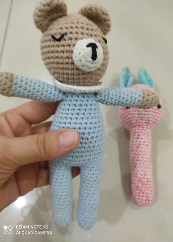 E.L.F Renkli El Örgüsü Peluş Oyuncak Seti