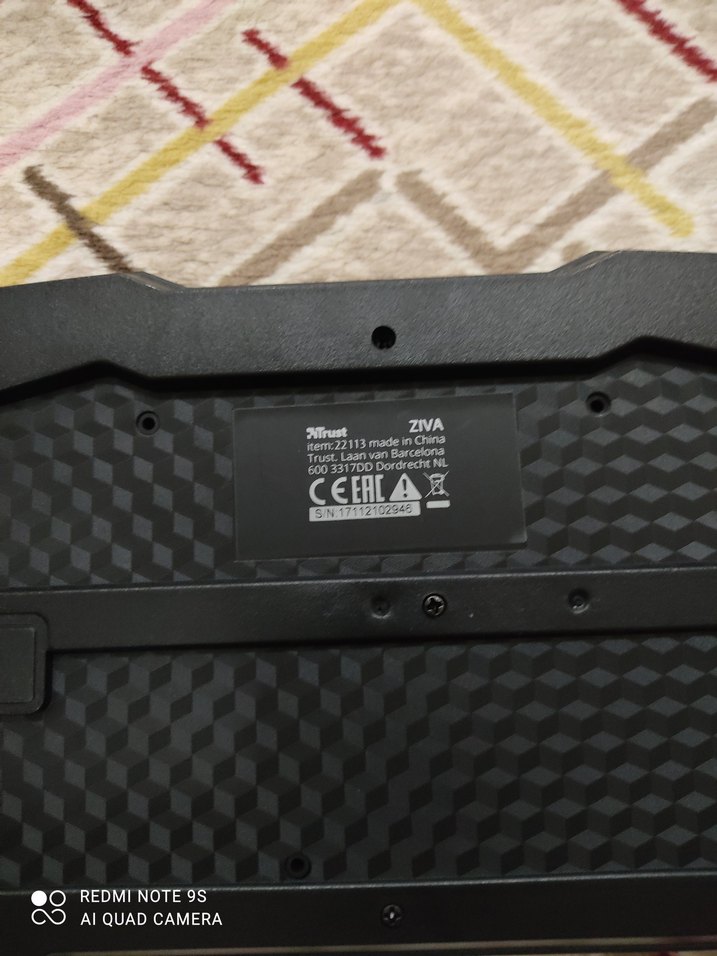 Trust Kablolu Kırmızı Siyah Klavye - Görsel 3