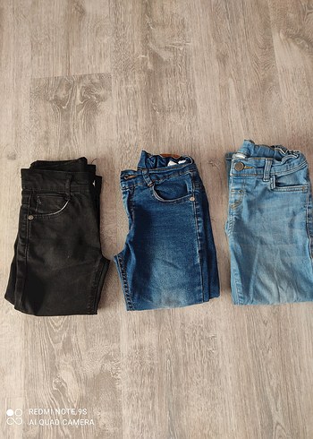 LC Waikiki Erkek Çocuk Gri Kot Pantolon