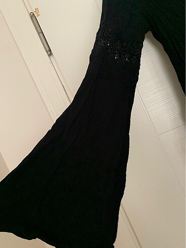 xl Beden siyah Renk Dantelli bluz