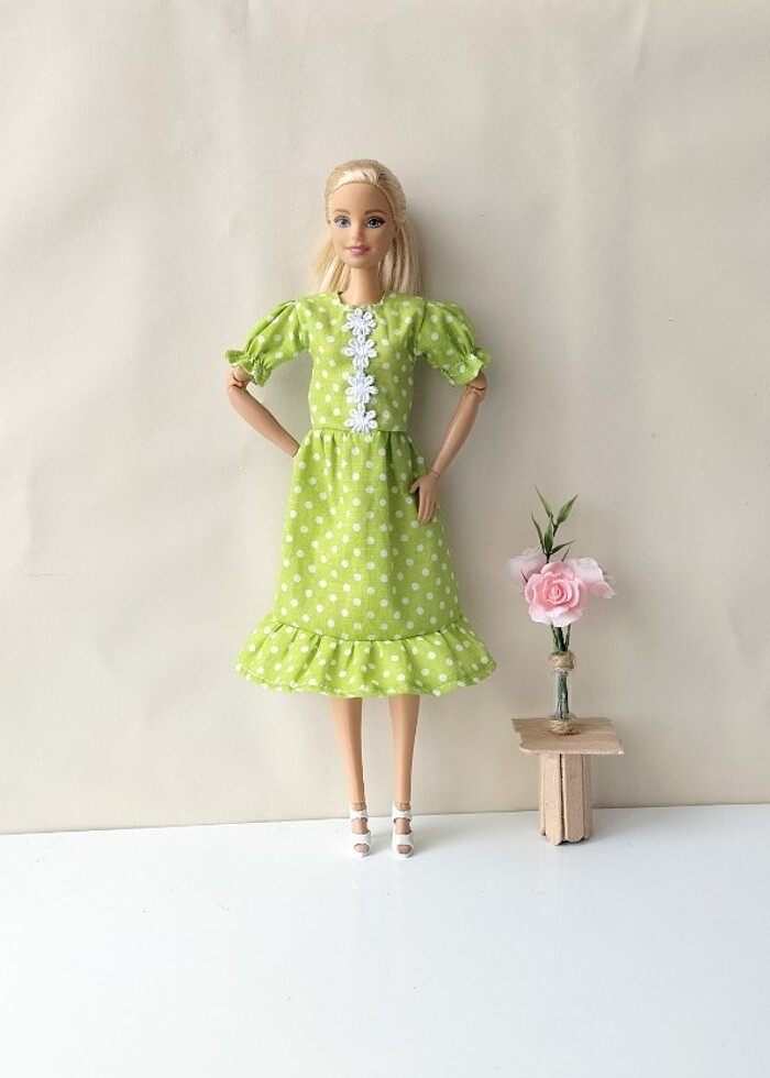 Barbie bebek elbisesi - Görsel 2
