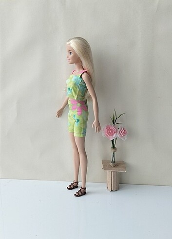  Beden Barbie şortlu takım