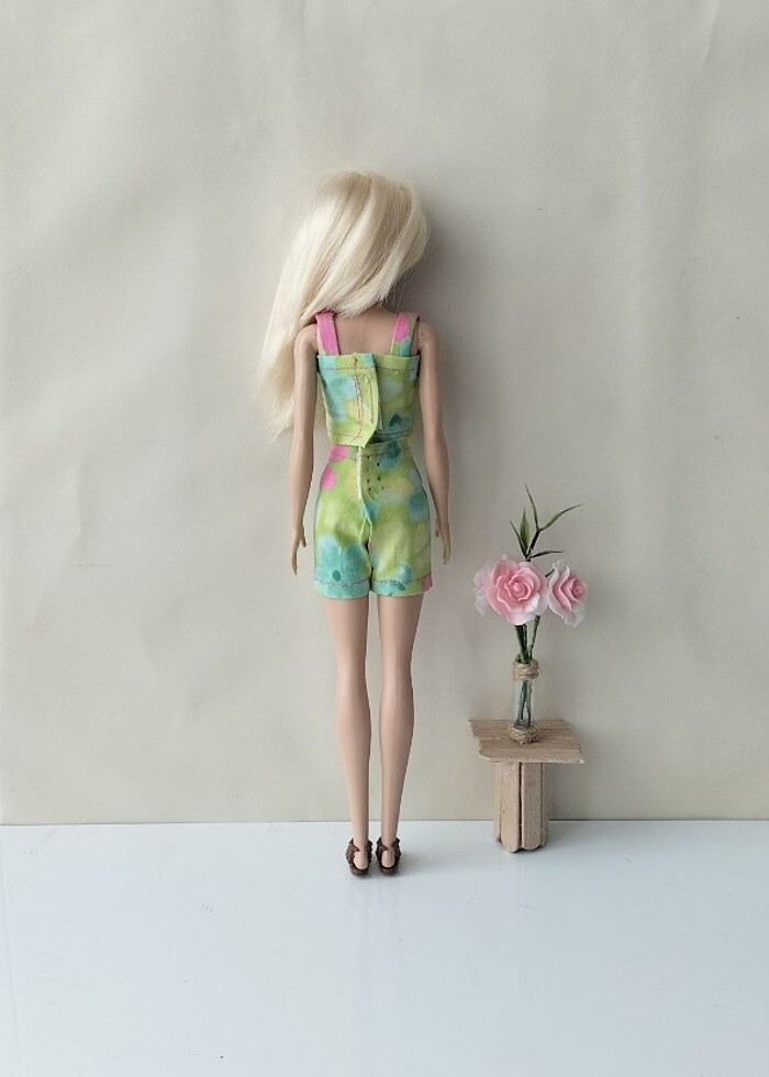 Barbie şortlu takım - Görsel 5