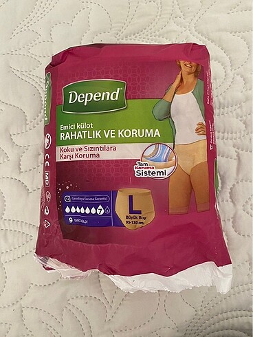 Depend Lohusa Külot Bez