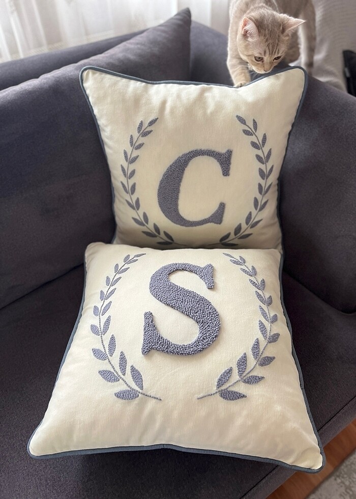 Harf yastık - Görsel 2