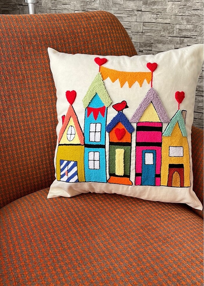 Kırlent kılıfı - Görsel 4