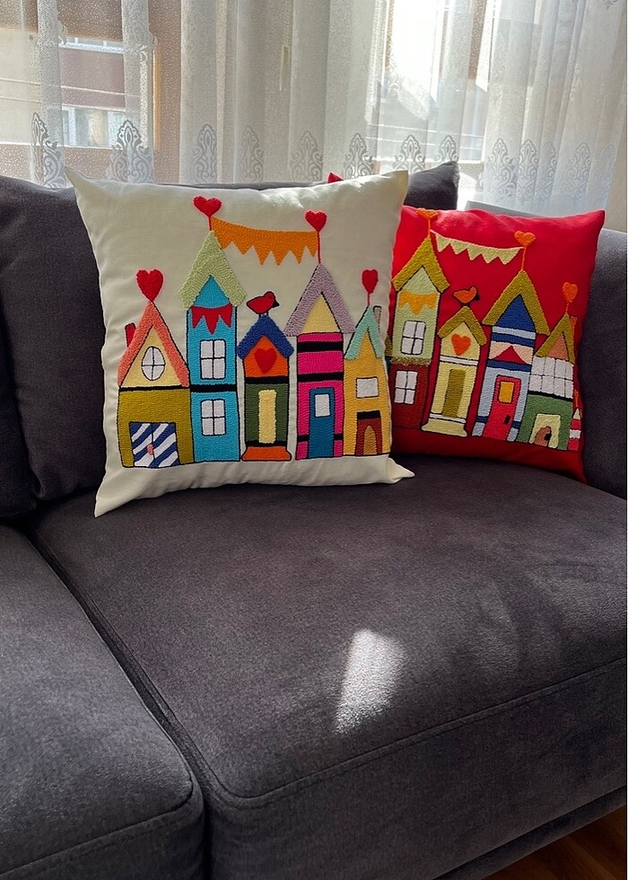 Kırlent kılıfı - Görsel 5