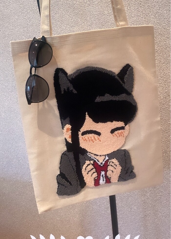 Bez kedi çanta - Görsel 2