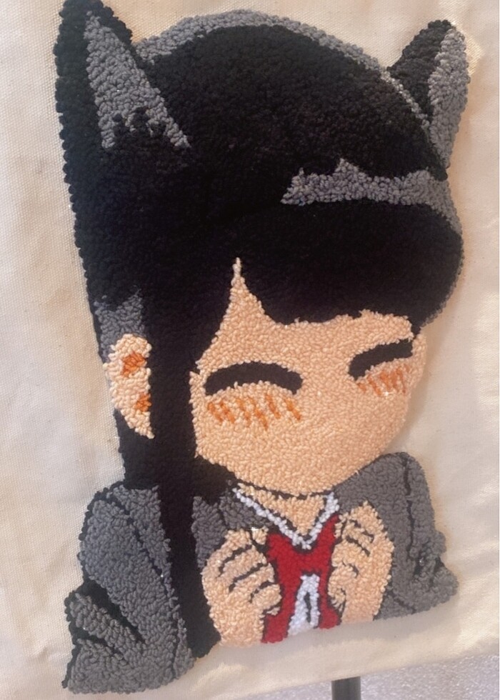 Bez kedi çanta - Görsel 4