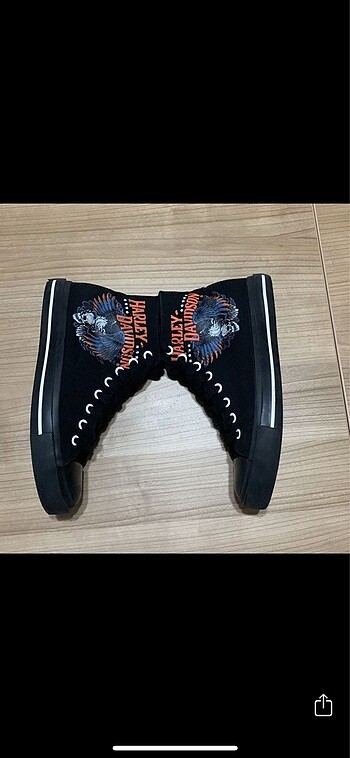 37 Beden siyah Renk Harley-Davidson ayakkabı