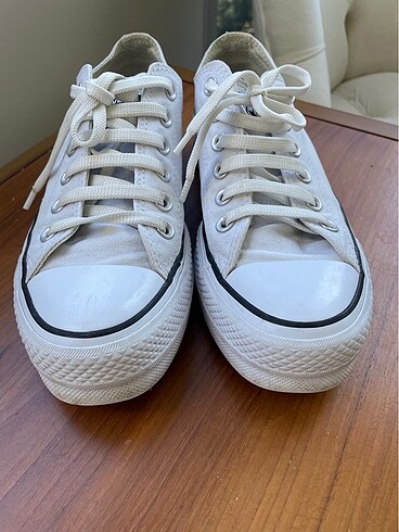 Kırık beyaz converse 37.5