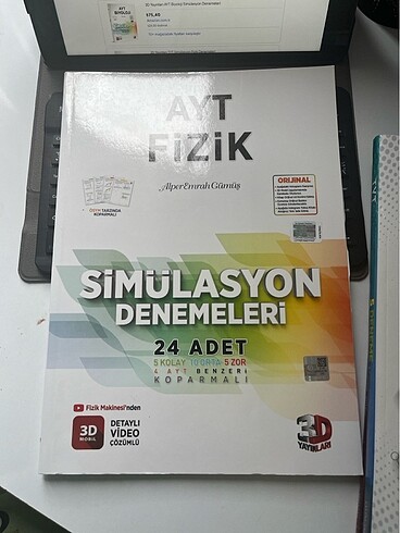 3D AYT FİZİK DENEME