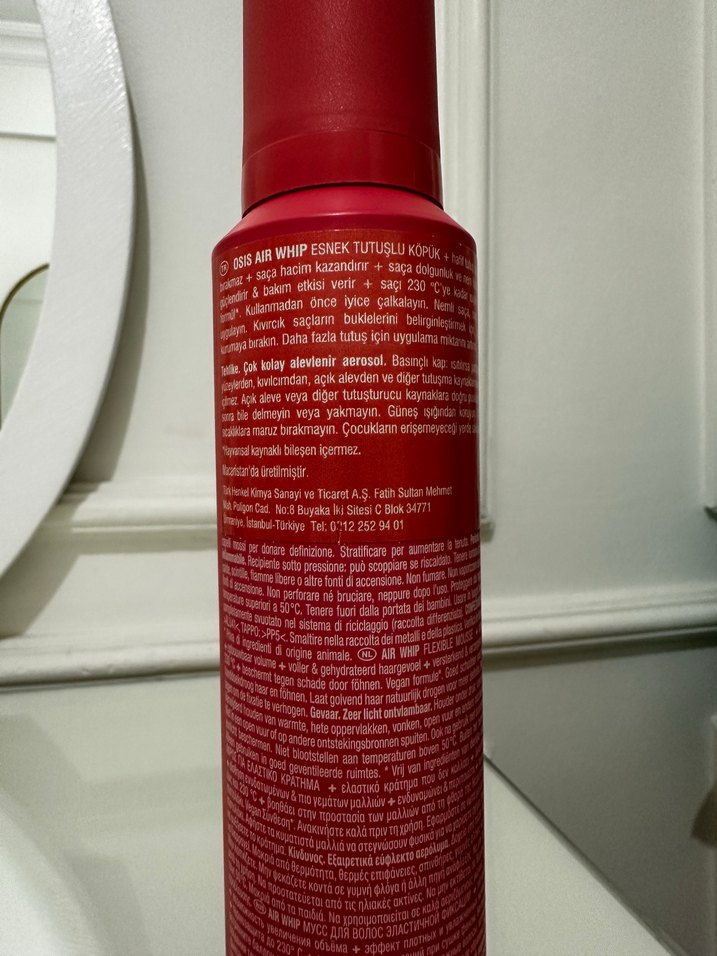 Schwarzkopf Osis+ Air Whip Saç Köpüğü - Görsel 3