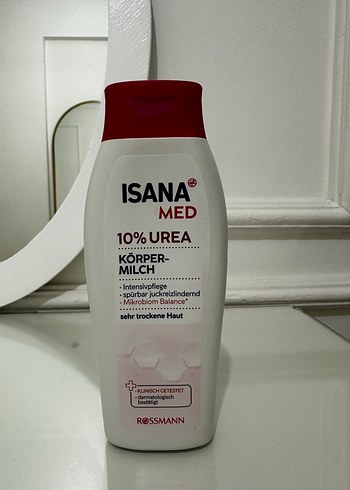 ISANA Med 10% Üre Vücut Sütü