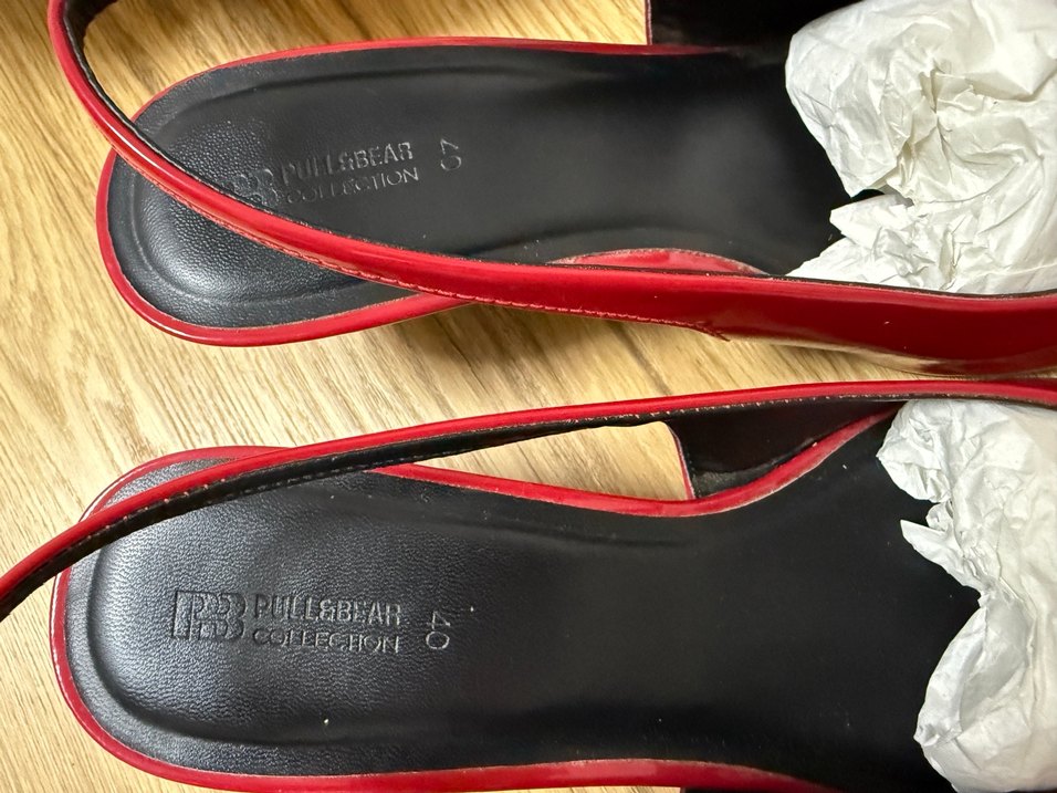 Kırmızı Stiletto Topuklu Ayakkabı - Görsel 3