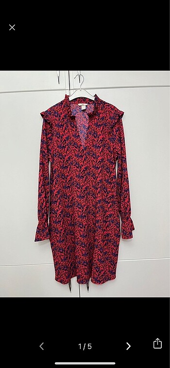 H&m turuncu elbise