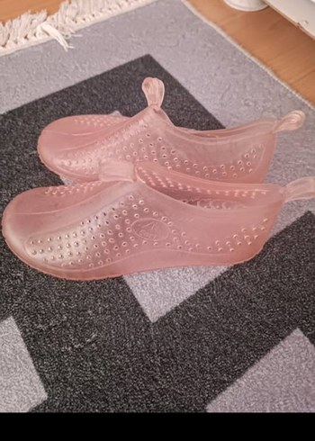 LC Waikiki Kızlar için Pembe Dantel Detaylı Terlik