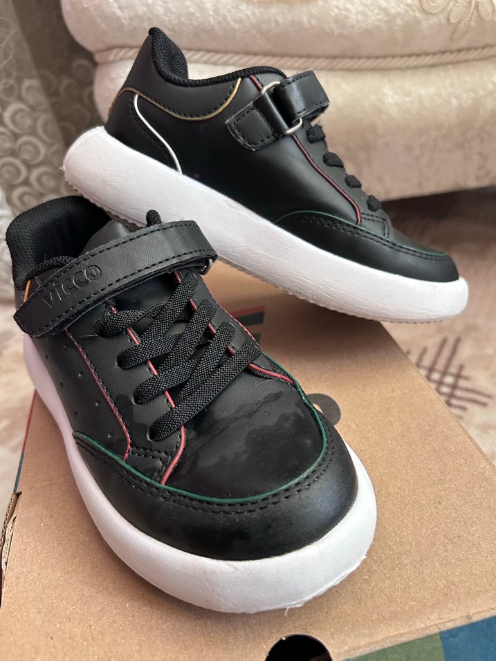 Vicco Erkek Çocuk Siyah Spor Ayakkabı - Görsel 3