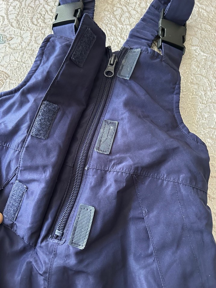 Erkek Çocuk Fermuarlı Mavi Tulum - Görsel 3