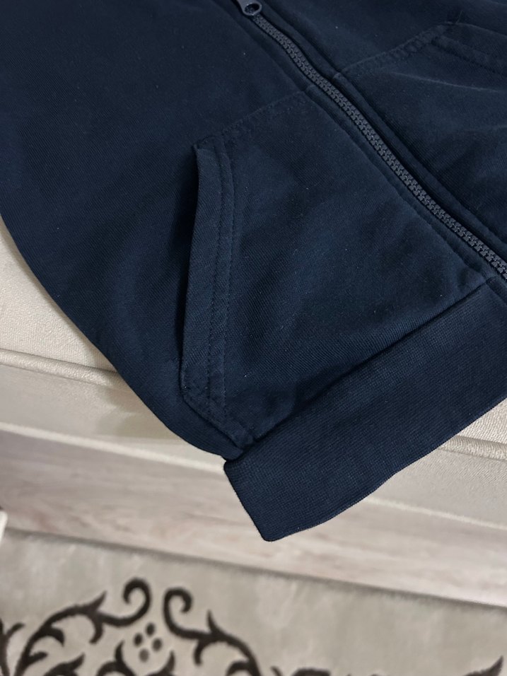 Erkek Çocuk Kapüşonlu Fermuarlı Sweatshirt - Görsel 2