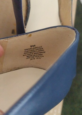 Klasik Lacivert Dolgu Topuklu Kadın Ayakkabı - Görsel 5