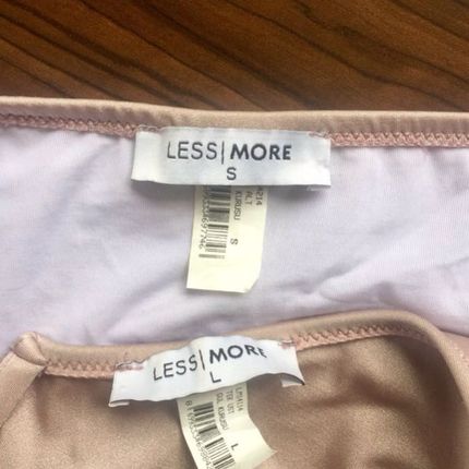 s Beden Less Is More Bikini