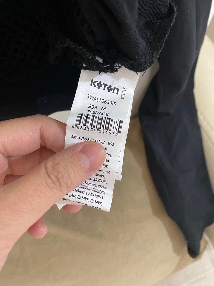 Siyah Uzun Kollu Body - Görsel 2