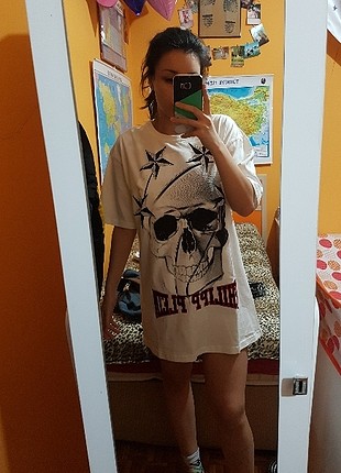 xl Beden beyaz Renk phlipp plein tisort