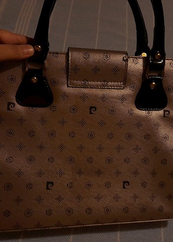 Klasik Bakır Renk  Parlak Deri Kadın Çanta - Görsel 4