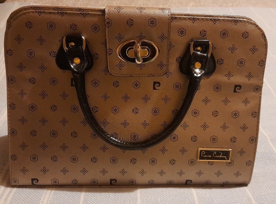 Klasik Bakır Renk  Parlak Deri Kadın Çanta - Görsel 2