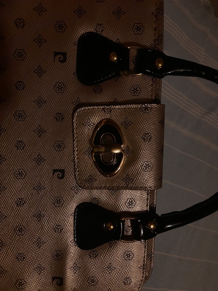 Klasik Bakır Renk  Parlak Deri Kadın Çanta - Görsel 3