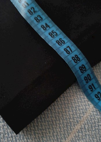 Siyah Maxi Kadın Kumaş Pantolon.İnce yazlıktır. - Görsel 7