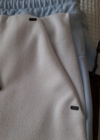 Erkek Mavi Bel Detaylı Rahat Kesim Eşofman - Görsel 5