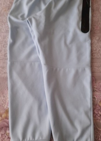 Erkek Mavi Bel Detaylı Rahat Kesim Eşofman - Görsel 3