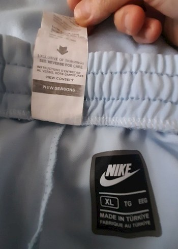 Erkek Mavi Bel Detaylı Rahat Kesim Eşofman - Görsel 7