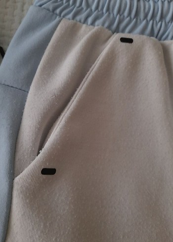 Erkek Mavi Bel Detaylı Rahat Kesim Eşofman - Görsel 6