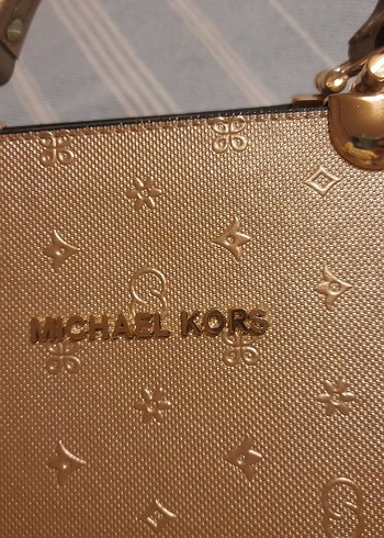 Parlak Gold Deri Kadın Çanta - Görsel 5