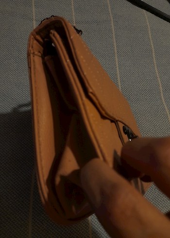 Pembe ve Bordo İki Adet Deri Kadın Omuz Çantası - Görsel 4