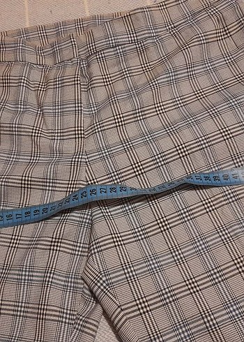 koton marka, kareli kadın pantalon - Görsel 12