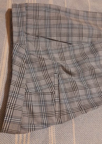 koton marka, kareli kadın pantalon - Görsel 7