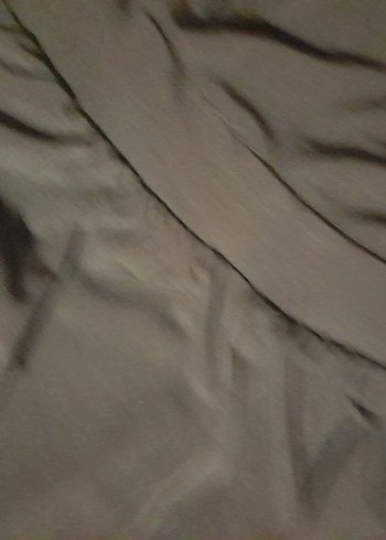 Siyah Drapeli Kadın Pantolon - Görsel 8