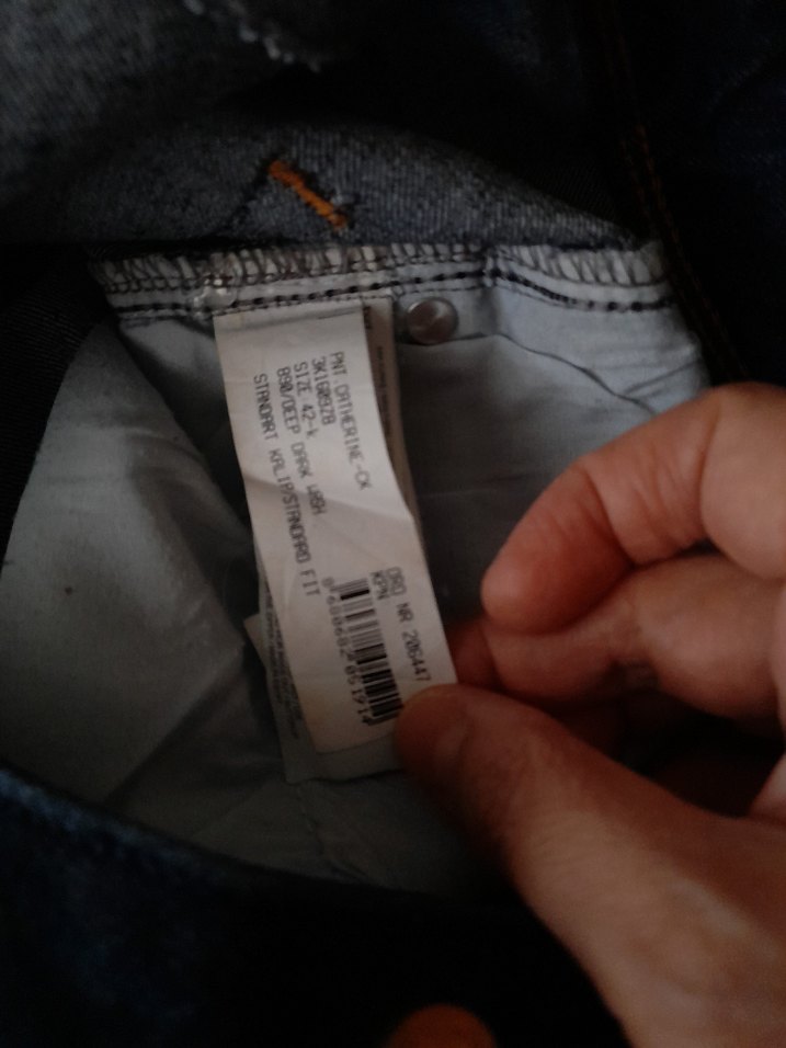 Kadın Siyah maxi Boy Denim Jean.Bol paça - Görsel 5