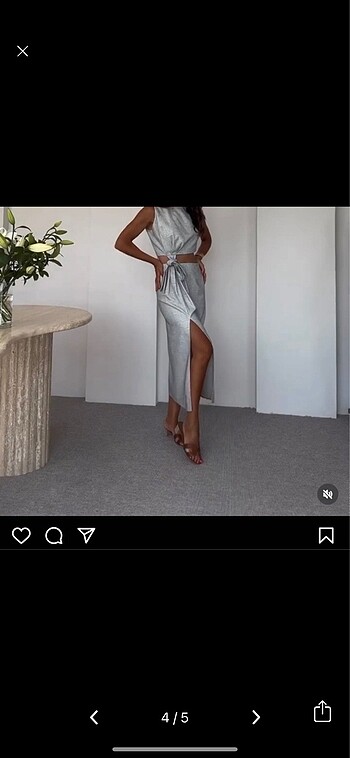 Atelier aliz etek crop takım